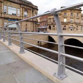 Quayside Curved Ductile Iron 5 Rail