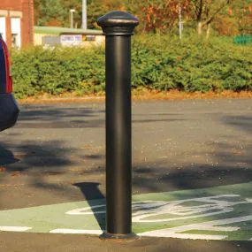 Manchester Steel Bollard at Alexandra Park, Oldham