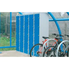 Ecolock Vertical Helmet Locker Compartments