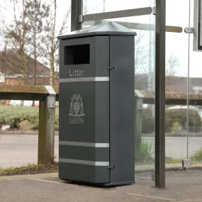Derby Wall Litter Bin