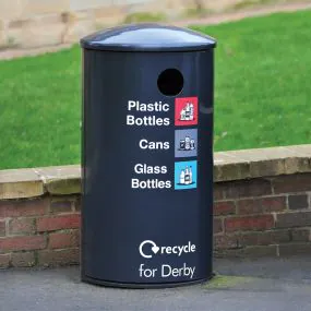 Derby Round Recycling Bin