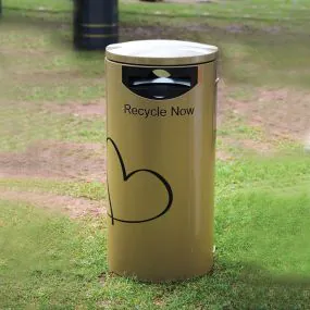 Derby Eros Steel Recycling Bin