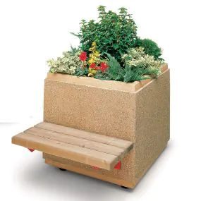 Square Concrete Planters