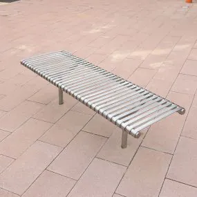 Weyburn Bench - Stainless Steel