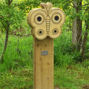 Butterfly Animal Face Totem