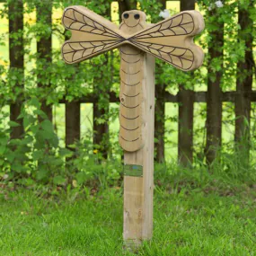 Dragonfly Animal Face Totem