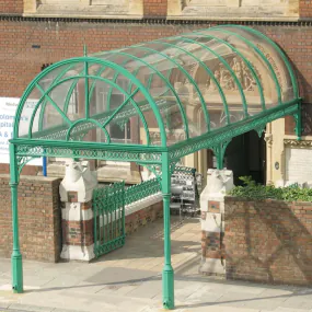 Barrel Vault Entrance Canopy