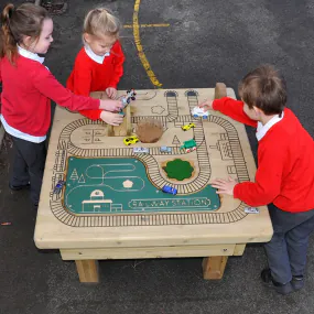 Railway Station Mini Micro World Table