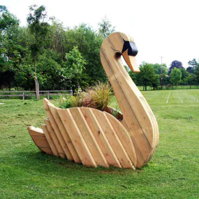 Swan Planter