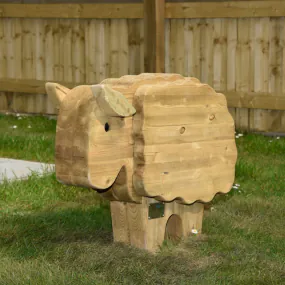 Sheep Play Sculpture