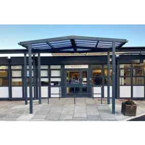 Newcastle Duopitch Entrance Canopy
