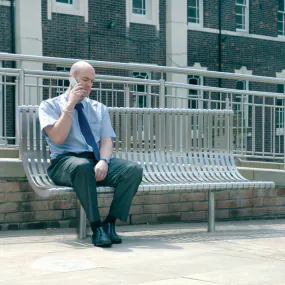 Weyburn Seat - Stainless Steel