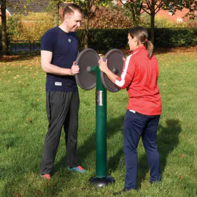 Double strength challenger |outdoor arm wrestle | outdoor fitness equipment