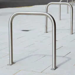Stainless Steel Grade 304 Sheffield Cycle Stand - Baseplated - Express