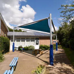 Triangle Perimeter Beam Shade Sail