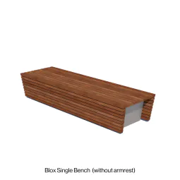 Blox Single Bench (without armrest)
