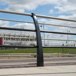 Quayside Curved Ductile Iron 7 Rail