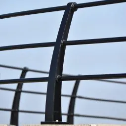 Quayside Curved PU 3 Rail Quayside Curved PU 3 Rail