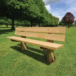 Hatton Rustic 4 Slat Seat