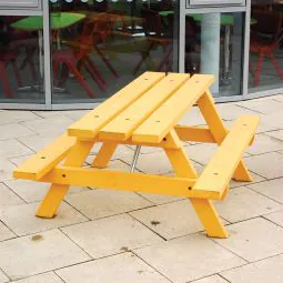 Rainbow Picnic Bench