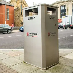 Derby Wheelie Bin Housing - Stainless Steel