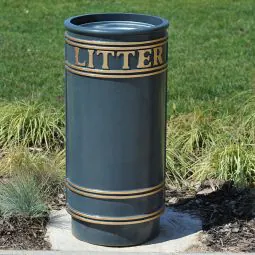 Heritage Cast Iron Litter Bin