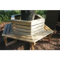 Hexagonal Tree Bench Hexagonal Tree Bench