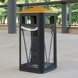 Derby Hi-Vis Security Litter Bin