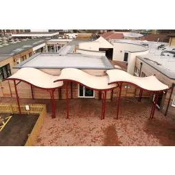 Mexican Wave Entrance Canopy Mexican Wave Entrance Canopy