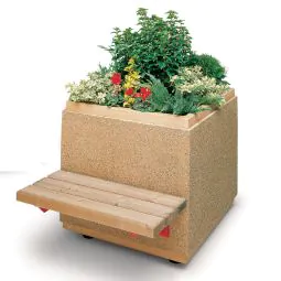 Square Concrete Planters