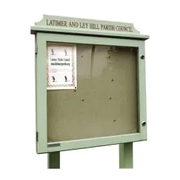 Oak Noticeboard (Displays 6 x A4 Sheets)