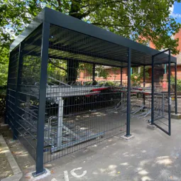 Turvec Cubic Mesh Bike Store - Enclosed