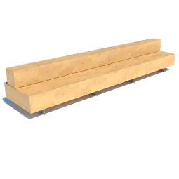 5m Broadmarsh Long Stacked Bench