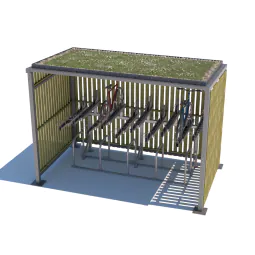 Two-Tier Blox B Sedum Roof Shelter