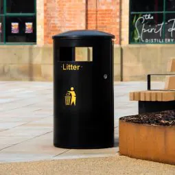 Derby Round Litter Bin
