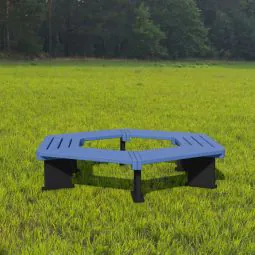Lanchester Recycled Plastic Tree Bench Lanchester Recycled Plastic Tree Bench