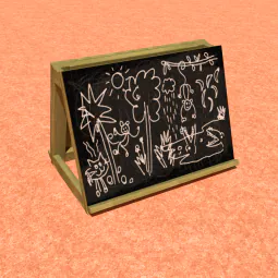 Easel Chalkboard 
