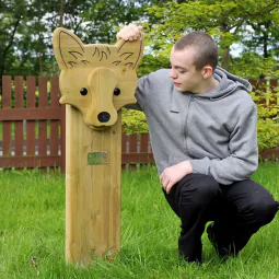 Fox Animal Face Totem Fox Animal Face Totem