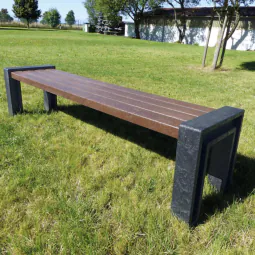 Broxap's Recycled 'Irvine' Bench 