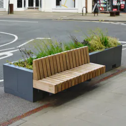 Oswestry Large Box Seated Planter