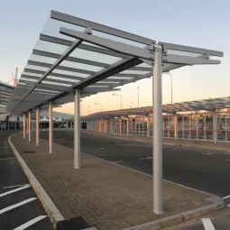 City Cruise Gullwing Walkway - City Cruise Terminal Forecourt