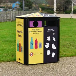 Derby Double Recycling Bin