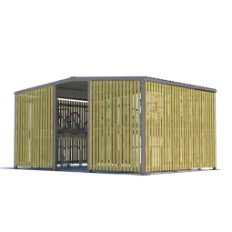 Blox D Two Tier Cycle Shelter