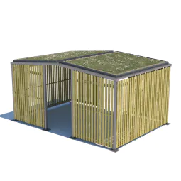 Blox D Sedum Roof Shelter