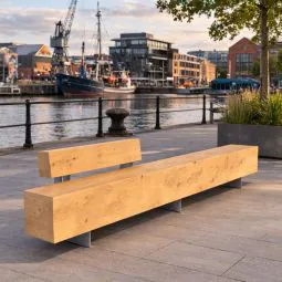 Broadmarsh Timber Sleeper Seat                            