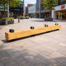 Broadmarsh 5m Bench | Chunky Timber                            
