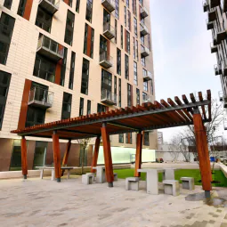 Slate Yard Timber Canopy Slate Yard Timber Canopy