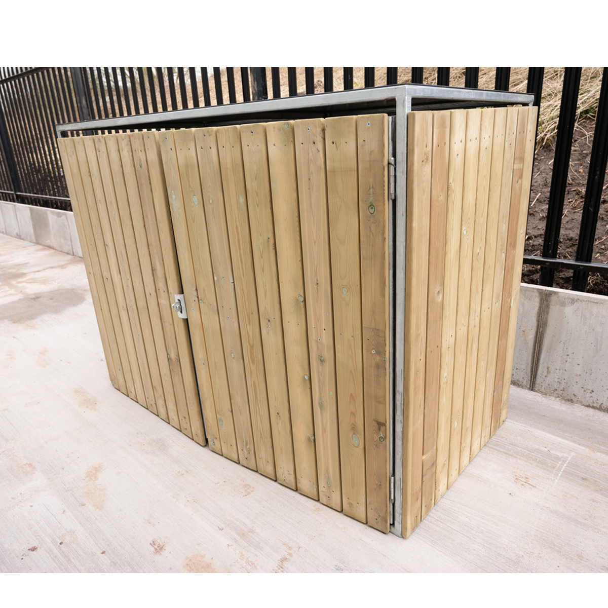 Timber Cycle Locker Buxton Locker | Outdoor Staff Storage Unit