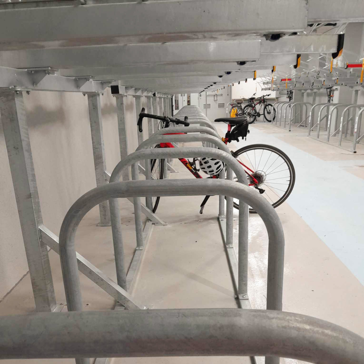 Easy Riser Cycle Rack Two Tier Bike Rack | Easi-Riser Lift Assisted Cycle Storage