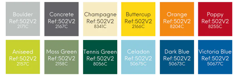 Tensile and Shade Canopies Premium Colours